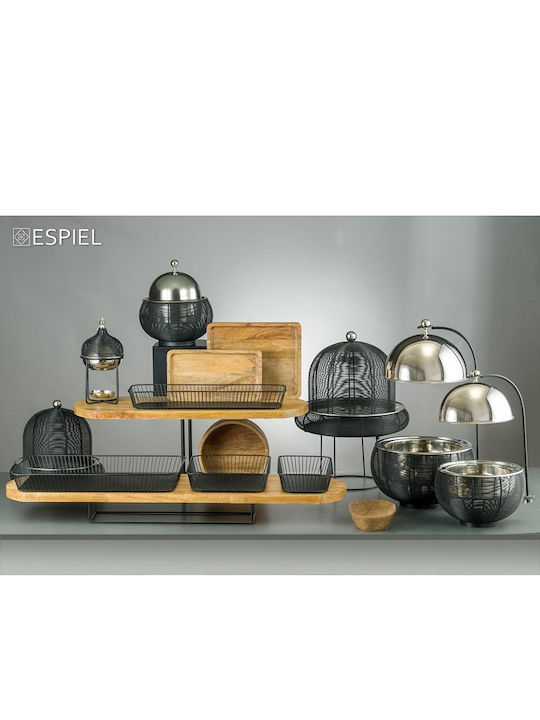 Espiel Espiel Hölzener Serviertablett 32,5x26,5x3cm