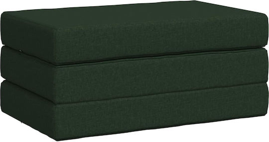 Canapea Cu Două Locuri Pat Verde Închis 80x67x45cm