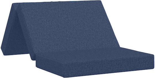 Two-Seater Couch Bed Blue 80x67x45 cm