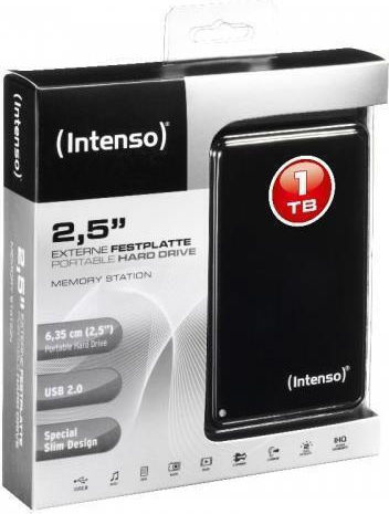 Intenso Memory Case USB 3.0 Εξωτερικός HDD 1TB 2.5" Μαύρο