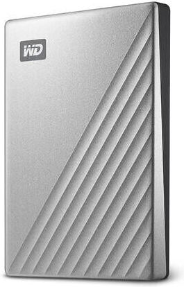Western Digital My Passport Ultra USB 3.1 / USB-C External 2.5" HDD 2TB Silver