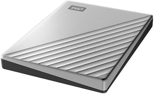 Western Digital My Passport Ultra USB 3.1 / USB-C External 2.5" HDD 2TB Silver