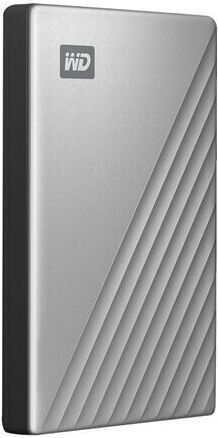 Western Digital My Passport Ultra USB 3.1 / USB-C External 2.5" HDD 2TB Silver