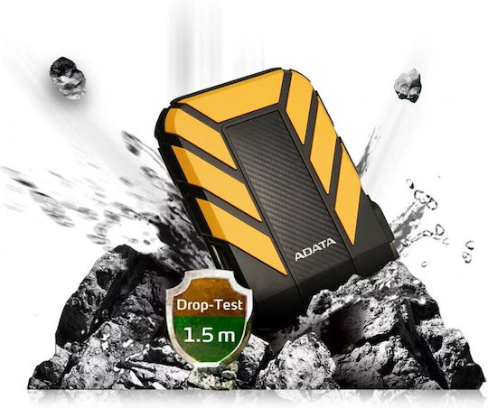 Adata HD710P USB 3.1 Externe HDD 1TB 2.5" Gelb