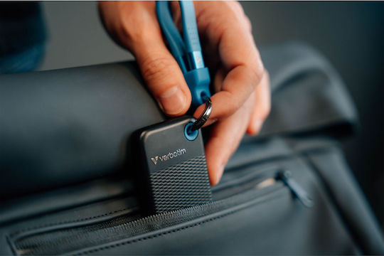 Verbatim Pocket USB 3.2 External SSD 1TB M.2 Black / Blue