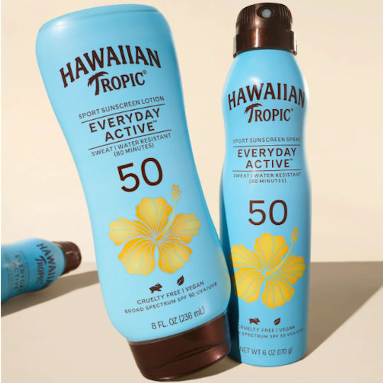 Hawaiian Tropic Sunscreen Spray Spf50 170g