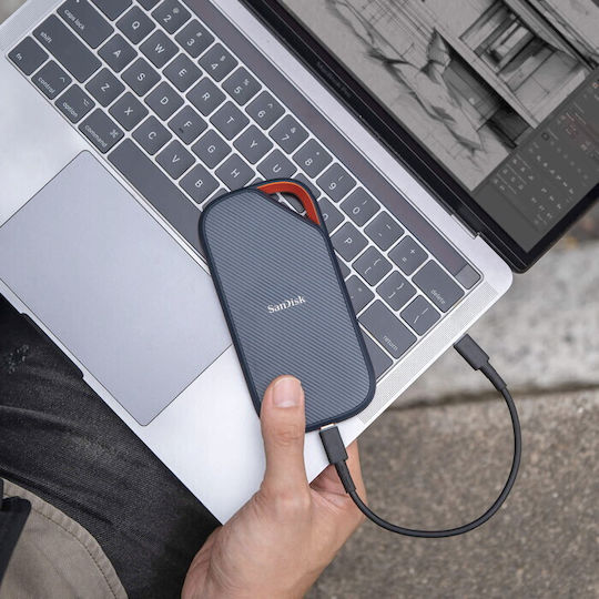 Sandisk Extreme Pro USB 4.0 Εξωτερικός SSD 2TB 2.5" Μαύρο
