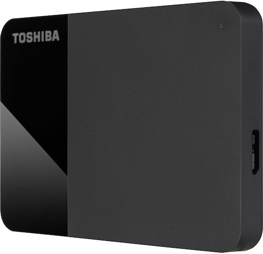 Toshiba Canvio Ready USB 3.2 External 2.5" HDD 1TB Black