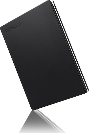 Toshiba Canvio Slim USB 3.2 Εξωτερικός HDD 1.0TB 2.5" Μαύρο