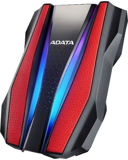 Adata HD770G USB 3.2 External 2.5" HDD 1TB Red