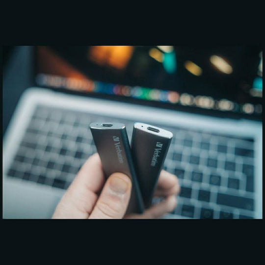 Verbatim Vx500 USB 3.1 / USB-C External M.2 SSD 120GB Gray