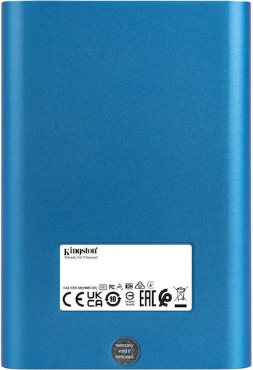 Kingston IronKey Vault Privacy USB 3.2 Externe SSD 1.9TB 2.5" Blau