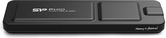 Silicon Power PX10 USB 3.2 Външен SSD 1TB M.2 Черен