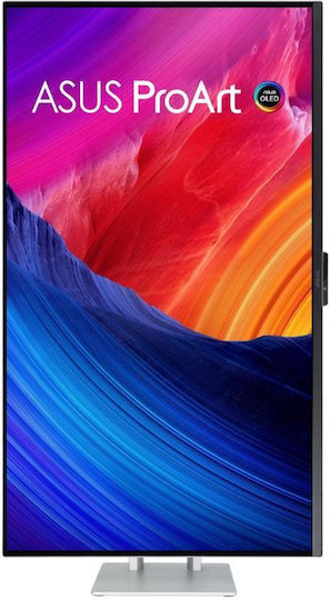 Asus Monitor QD-OLED HDR 31.5" 4K 3840x2160 240Hz cu Timp de Răspuns 0.1ms GTG PA32UCDMR-K