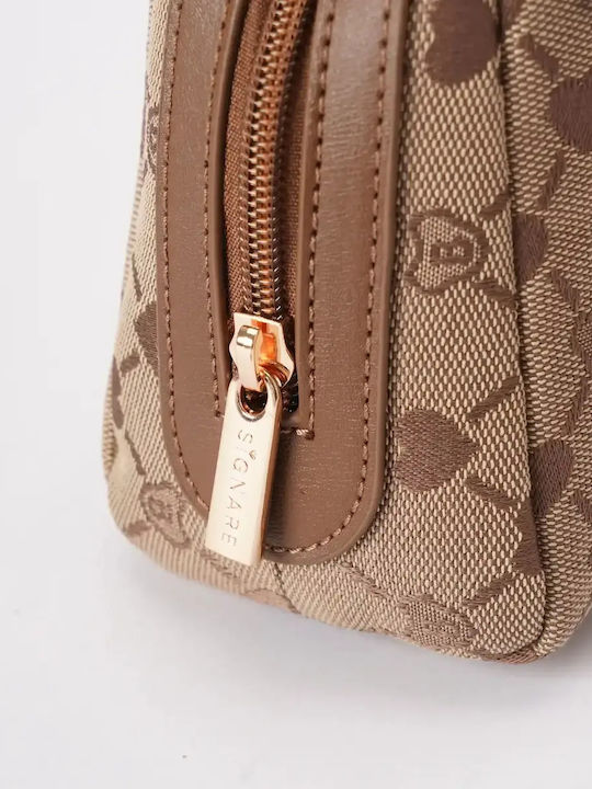 Signare Toiletry Bag Beauty B-loved Bear Beige