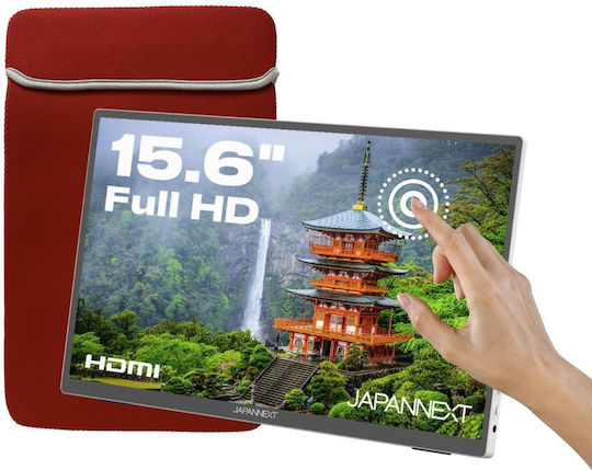 Japannext IPS HDR Φορητό Monitor 15.6" FHD 1920x1080