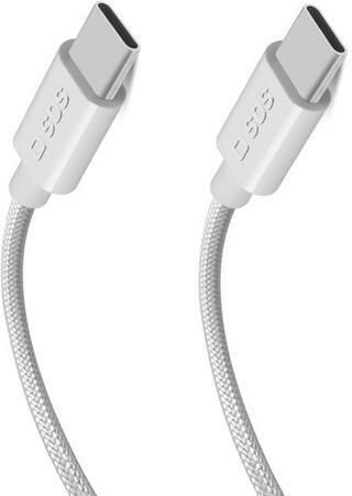 Cablu Sbs USB-C 3.2 240W PD 2m Alb 63891