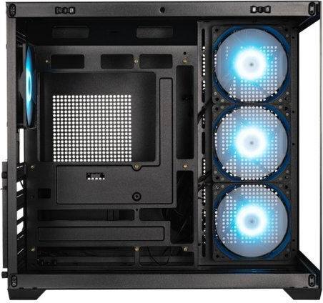 PCCOOLER C3 T700 ARGB Gaming Middle Tower Carcasă PC cu Panou Lateral Negru