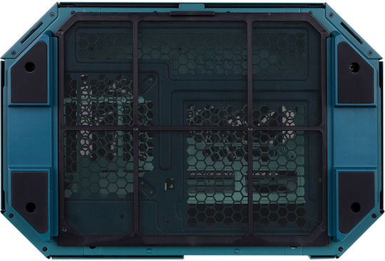 Thermaltake The Tower 600 Gaming Midi Tower Кутия За Компютър Със Страничен Прозорец Transformative Teal