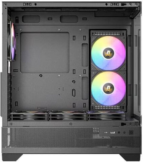 Antec CX700 RGB ELITE Jocuri Middle Tower Cutie de calculator Negru