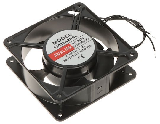 Fan 19" Science Stand Cabinet 120x120x38mm