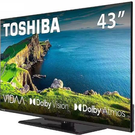 Toshiba Смарт Телевизор 43" 4K UHD Direct LED 43UV3F63DG HDR (2024)