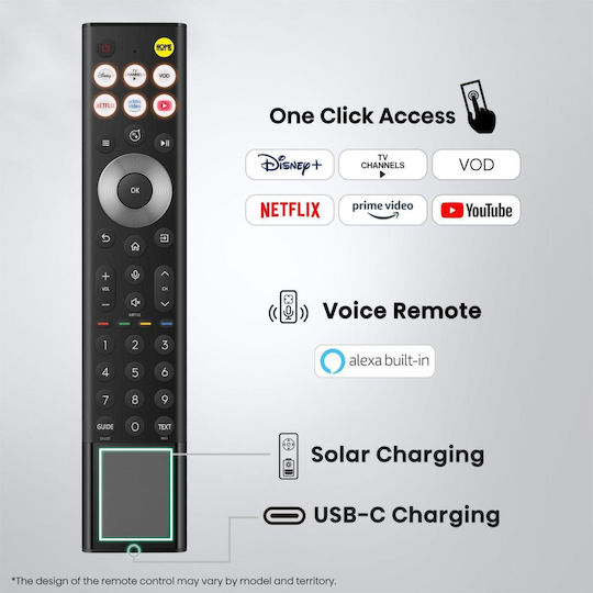 Hisense Smart Τηλεόραση 55" 4K UHD Mini LED UR8S HDR (2026) 55UR8S