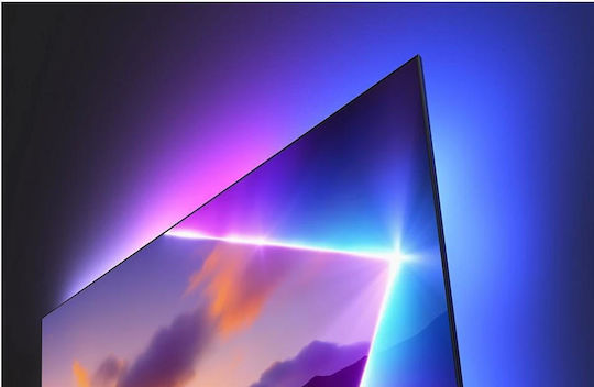 Philips Smart Τηλεόραση 43" 4K UHD QLED Ambilight HDR (2025) 43PUS8450/12