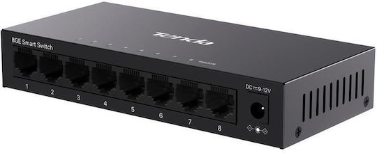 Tenda TEG2208D Gestionat L2 Switch cu 8 Porturi Gigabit (1Gbps) Ethernet