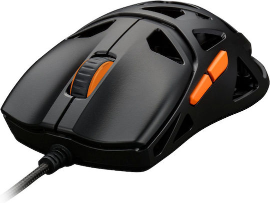 Deltaco DM360 Gaming Ποντίκι 12400 DPI Μαύρο