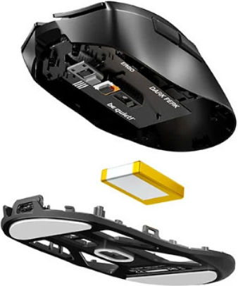Be Quiet Dark Perk Ασύρματο Gaming Ποντίκι 32000 DPI Ergo