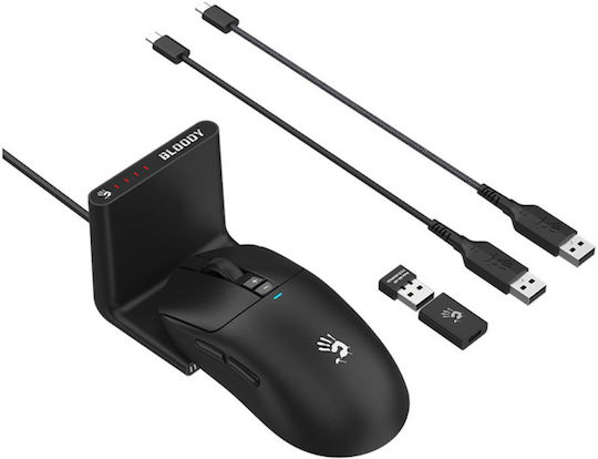 A4Tech Bloody R72 Pro Duo Wireless Gaming Mouse Black