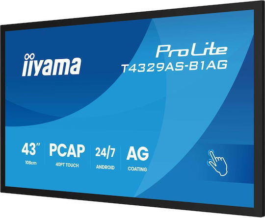 Iiyama T4329AS-B1AG Public Display 4K UHD 43"
