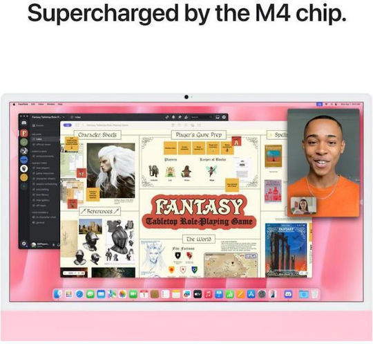 Apple IMac 24" 2024 (M4/16GB/1TB SSD/10-Core GPU/macOS) Pink Romanian