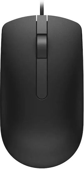 Dell MS111 Ενσύρματο Ποντίκι Μαύρο