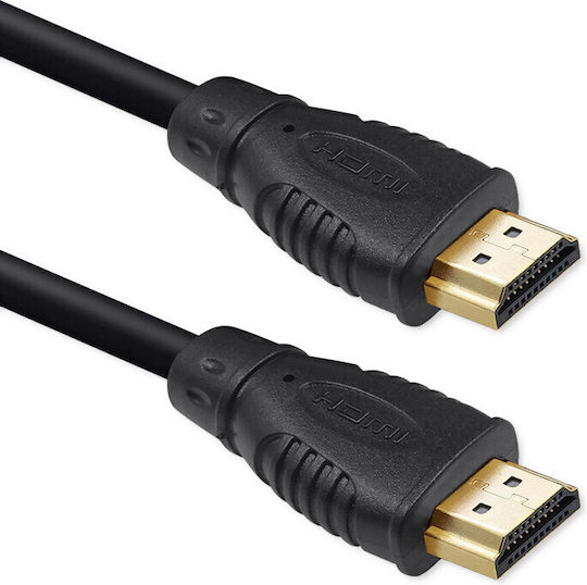 Qoltec HDMI 1.4 Кабел HDMI мъжки - HDMI мъжки 2м Черен