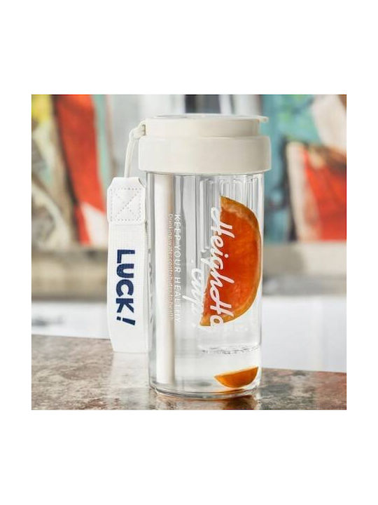ecarla Παγούρι 600ml Μπεζ