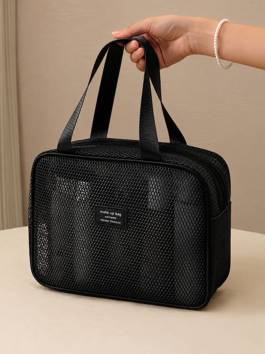 Jetbags Rz11136-53 Νεσεσέρ Ταξιδιού Pvc Mesh Makeup Organizer Bag 22x11x22cm Μαύρο Jetbags Rz11136-53 Νεσεσέρ Ταξιδιού Pvc Mesh Makeup Organizer Bag 22x11x22cm Μαύρο