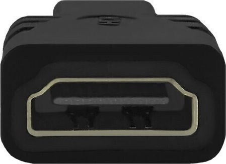 Qoltec Μετατροπέας micro HDMI female σε HDMI female 1τμχ 50506
