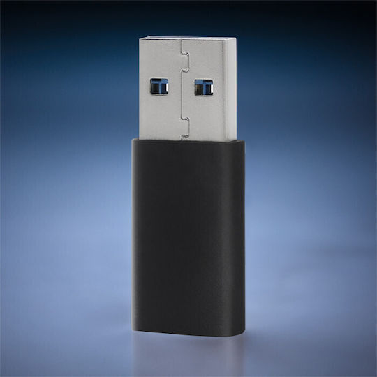 Qoltec Convertor USB-C masculin în USB-C masculin 1buc 50583