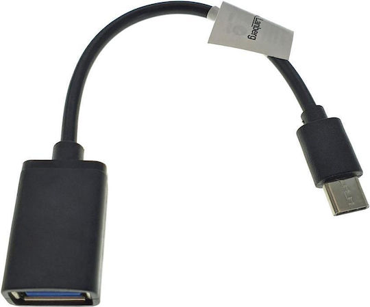 Lanberg Converter USB-C male to USB-A female 1pcs AD-OTG-UC-01