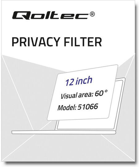 Qoltec Bildschirm-Filter für Laptop 12" 51066