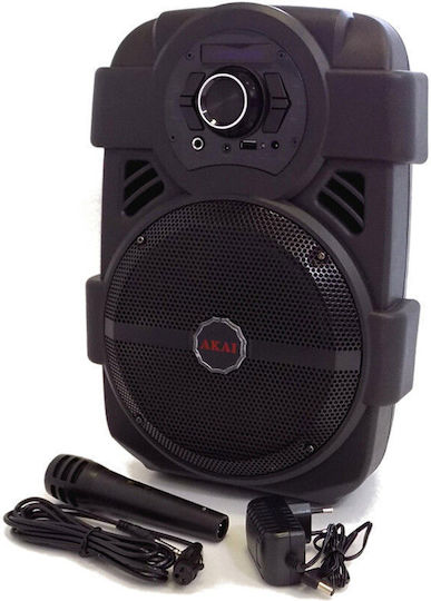 Akai Proffesional Karaoke Speaker With Wired Microphone ABTS-808L Black