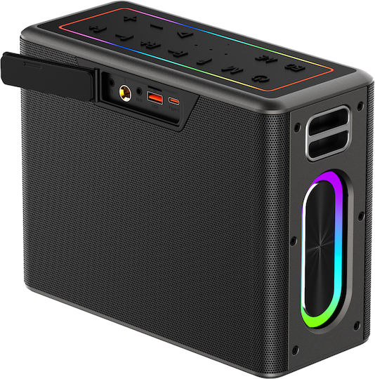 Akai Proffesional Ηχείο Karaoke με Ασύρματα Μικρόφωνα ABTSW-120 Μαύρο