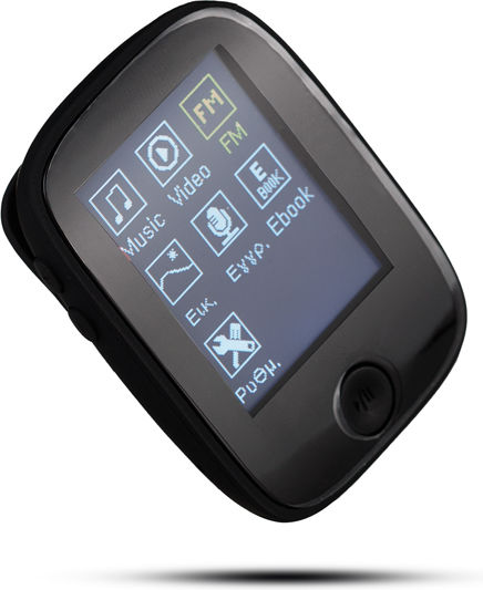 Osio SRM-8080Β MP3 Player (8GB) with TFT Screen 1.8" Black