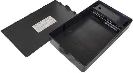 Spacer External Rack Hdd Ssd 3.5 Inch Sata Usb 3.0 Pc Interface Power Supply Plastic Black