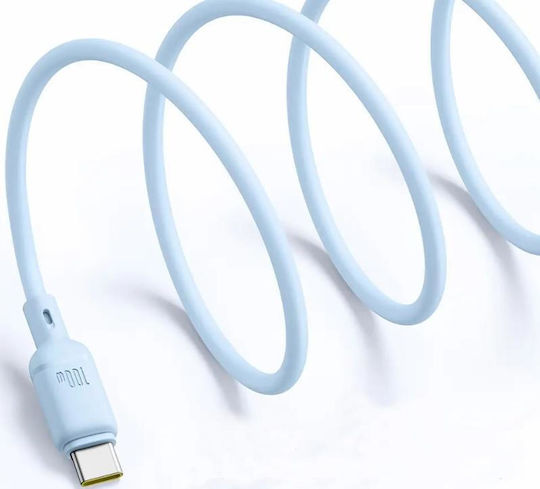 Pudding Cablu De Date Încărcare Rapidă Smartphone Usb Type-c La Usb Type-c 100w 1.5m Albastru