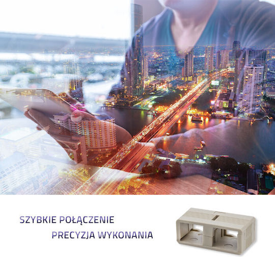 Qoltec Clips Conector SC
