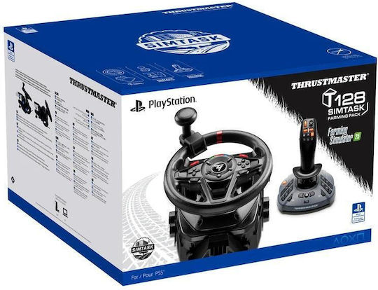 Thrustmaster SimTask Farming Pack Lenkrad mit Schalthebel für PS5