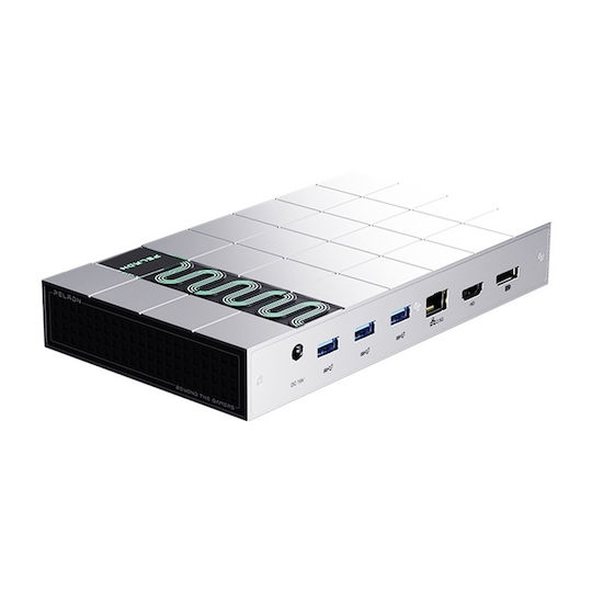 Peladn G2E Thunderbolt 5 Докинг Станция с HDMI/DisplayPort 4K PD Ethernet и Свързване на 2 Монитора Сребриста